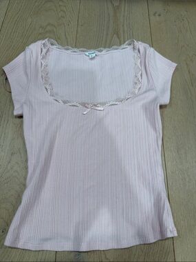 Garage xs pink top
